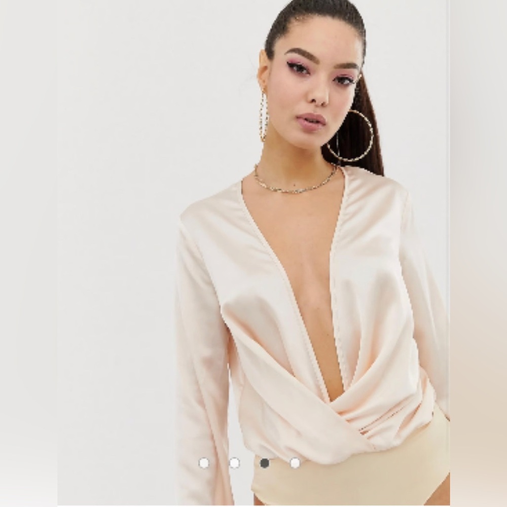 Missguided Bell Sleeve Bodysuit